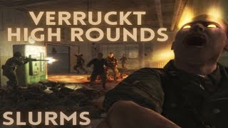 CALL OF DUTY ZOMBIES VERRUCKT HIGH ROUND ATTEMPTS [upl. by Johnsten]