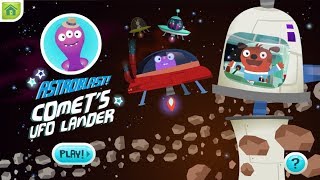 ASTROBLASTCOMETS UFO LANDER  Space Station Arcade  Fun Games Children [upl. by Erkan]