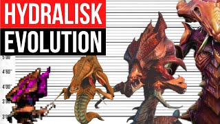 Hydralisk Evolution  By Years  StarCraft [upl. by Christalle86]