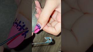 Plus design tutorialbollywood music song hindisong love spookynails naildesign nails shorts [upl. by Amarillas]