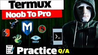 Termux Full Course  Termux Commands Practice QA [upl. by Mattie]