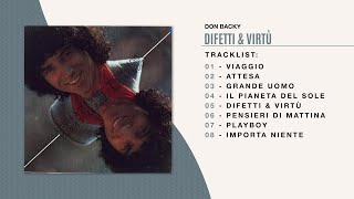 Don Backy  DIFETTI E VIRTÙ Album Completo [upl. by Weisberg]