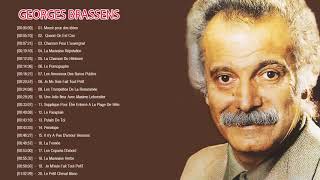 GEORGES BRASSENS LES PLUS GRANDS TUBES  GEORGES BRASSENS CHANSONS [upl. by Tram]