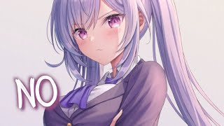 「Nightcore」 NO  Meghan Trainor ♡ Lyrics [upl. by Wyn]