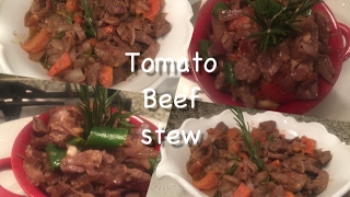 How To Make Tomato Beef Stew [upl. by Markman557]