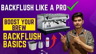 Boost Your Coffee Flavor with THIS Cleaning Trick  Backflush  by barista Asif Ali [upl. by Ramburt]