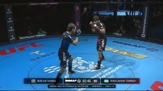 MMA JAHON CHEMPIONATI TOSHKENT HUMO ARENA 8112024 Shohjahon Temirov vs Ruslan Tahirli [upl. by Tate]