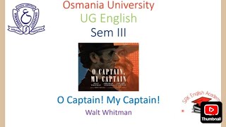 O Captain  My Captain  Poem by Walt Whitman [upl. by Aneeram]