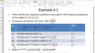 DSP  Chapter 4  Discrete Fourier Transform and Amplitude and Power Spectra [upl. by Harifaz585]