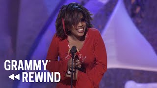 Watch Macy Gray Win A GRAMMY For “I Try” In 2001  GRAMMY Rewind [upl. by Eirallam]