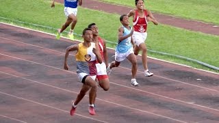 200m Finals Boys  Tonga InterCollegiate Athletics [upl. by Nylanej434]