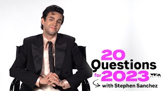 20 Questions w Stephen Sanchez  2023 VMAs  MTV [upl. by Ennoval432]