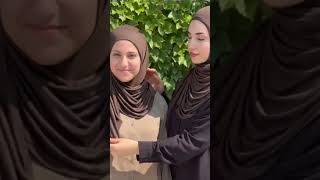 This is your sign to try the easiest hijab to wear jerseyhijab hijabshop hijabshorts [upl. by Philbrook481]