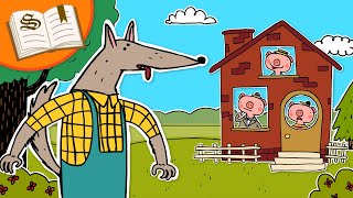 Three Little Pigs  Storytime in the Paper Puppet Playhouse [upl. by Jentoft]