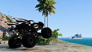 🦇 Batman Monster Jam Disaster MustSee Footage [upl. by Theodora524]