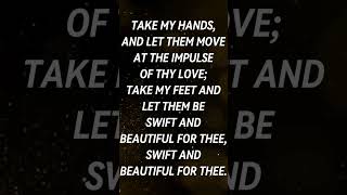 Take My Hands  And Let Them Move  Daily Worship dailyworship christianlyrics gospel [upl. by Roana]