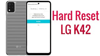 Hard Reset LG K42  Factory Reset Remove PatternLockPassword How to Guide [upl. by Ylrebmi520]