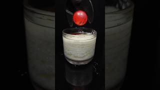 दही curd vs 1000 degree hot metal ball experiment experiment satisfying shorts youtubeshorts [upl. by Akirre849]