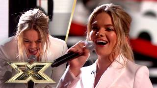 Louisa Johnson gets standing ovation for SENSATIONAL James Brown cover  Best Of  The X Factor UK [upl. by Trimble]