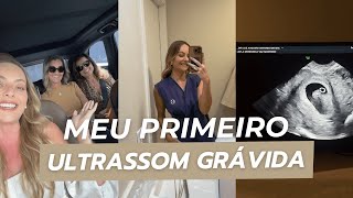 DIÁRIO DA GRAVIDEZ MEU PRIMEIRO ULTRASSOM  Layla Monteiro [upl. by Nesiaj]