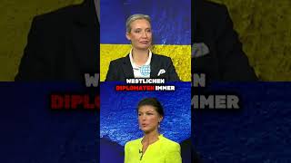 Wladimir Putins Bedingungen für Frieden in der Ukraine  Sahra Wagenknecht WELTVideoTV [upl. by Wirth]