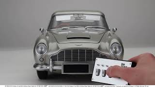 James Bond NO TIME TO DIE Aston Martin DB5 18 – Digital License Plate Function [upl. by Airda422]