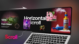 Make a Horizontal Scroll SectionPage in Elementor FREE  Horizontal Scrolling with Parallax Effect [upl. by Ecenahs]