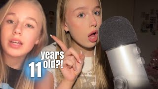 ASMR reacting to my old videos  3 year anniversary special 🎉 [upl. by Rehposirhc]