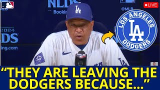 💥END OF AN ERA SUPERSTARS SAYING GOODBYE TO THE DODGERS FANS ARE SAD Los Angeles Dodgers News [upl. by Homer687]