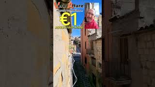 VUOI COMPRARE CASA AD1€ IN ITALIA [upl. by Elaina700]