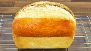 Crispy Crust White Loaf Youll never buy bread again once you taste this amazing loaf [upl. by Stalk996]