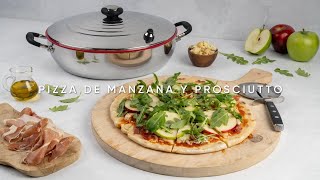 Pizza de manzana y prosciutto [upl. by Winchell]