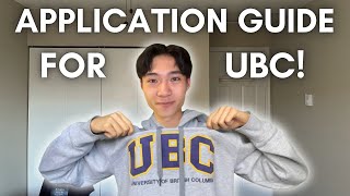 UBC Application Guide  Grades Programs and Personal Profile [upl. by Ahselrac]