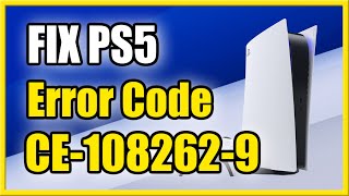 How to Fix PS5 Error Code CE1082629 Crashing PS5 Tutorial [upl. by Adiol]