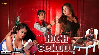 High School  Full South Hindi Dubbed Romantic Movie  Kiran Rathod Karthik [upl. by Yeroc]