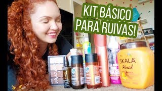 09 PRODUTOS PARA RUIVAS  DICAS QUE TODA RUIVA DEVE TER [upl. by Asoral]