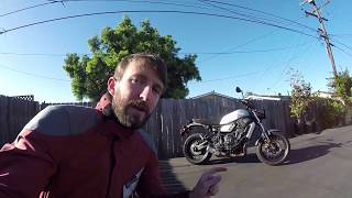 2018 Yamaha XSR700 Review  MC Commute [upl. by Aisset]