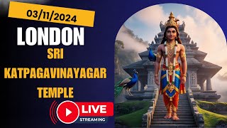 🌸🎉 Live Stream Day 2  Kantha Sasti Festival 2024  London Sri Katpagavinayagar Temple 🙏❤️ No ads [upl. by Nadia606]