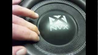 NVX Audio Vcw 10 Subwoofer [upl. by Fornof173]