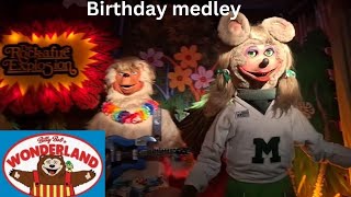 The rock afire explosion  Birthday medley  billy bobs wonderland [upl. by Joon619]