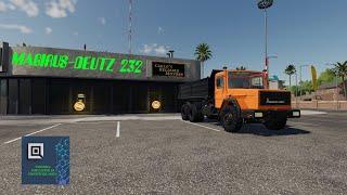 Farming Simulator 19  MagirusDeutz 232  MOD PC [upl. by Tony874]