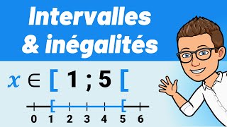 Comprendre les INTERVALLES amp les INÉGALITÉS ✅ Facile  💪 Seconde [upl. by Siroval245]