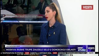 KANAL TV VESTI  Otvoreni Studio Vikendom  Vesti gost Tijana Sorgić  05102024 [upl. by Malorie]