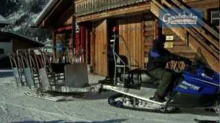 Rodeln in Obertauern  Rodelbahn Gnadenalm [upl. by Dohsar]