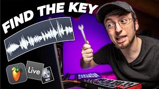 How to find the KEY of ANY sample in 2 minutes fl studio ableton logic [upl. by Leicester]