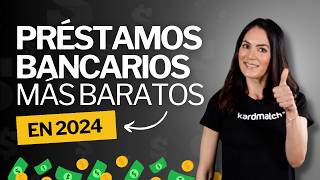 5 Préstamos Personales Bancarios con INTERESES BAJOS [upl. by Chauncey]