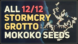 All 12 Stormcry Grotto Mokoko Seed Locations Lost Ark [upl. by Ert7]