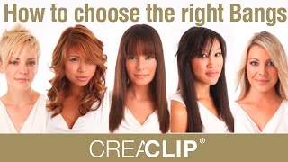 How to choose the right Bangs for your face shape [upl. by Enyamert]