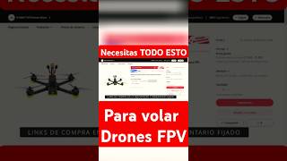 NO Puedes Volar tu Dron FPV sin TODO ESTO [upl. by Heer730]