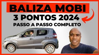 BALIZA 3 PONTOS  PASSO A PASSO  DECORE A BALIZA DO DETRAN [upl. by Morry]